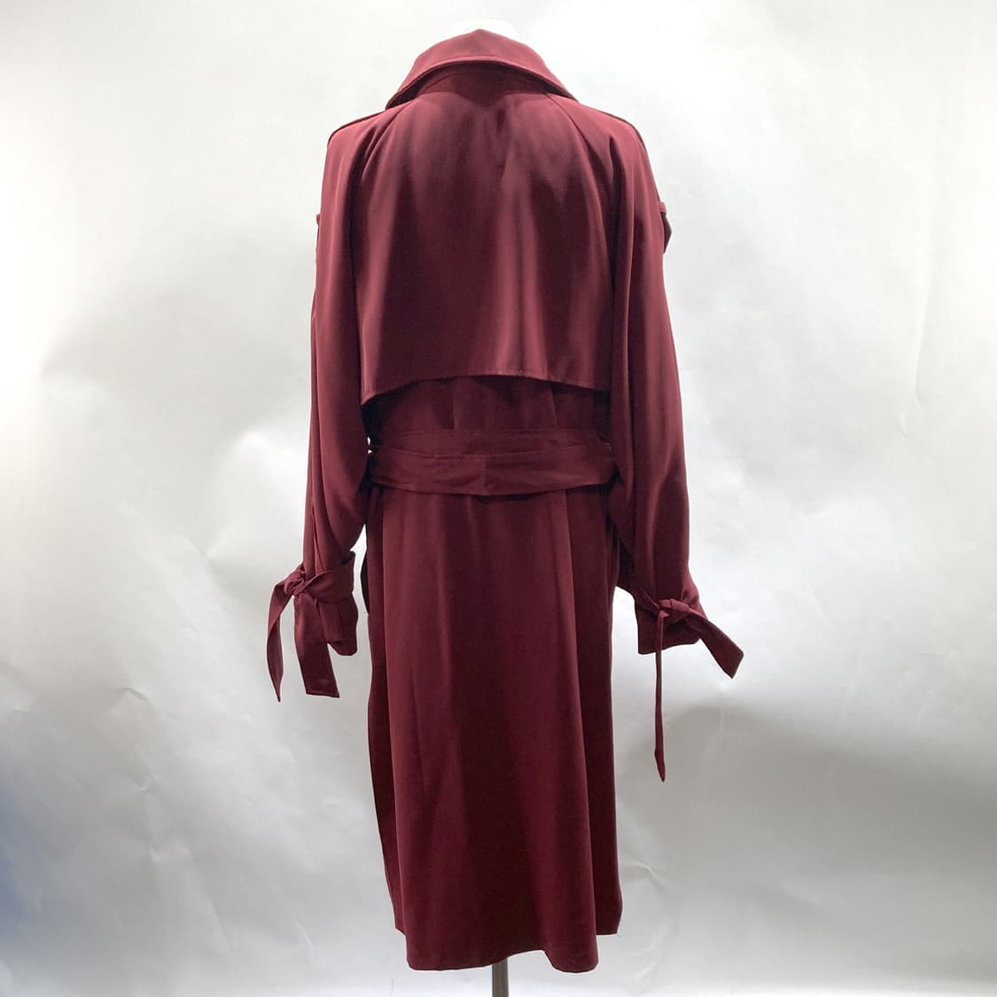 DUPP 여성 베이직 트렌치코트 레드 FREE  상품이미지3