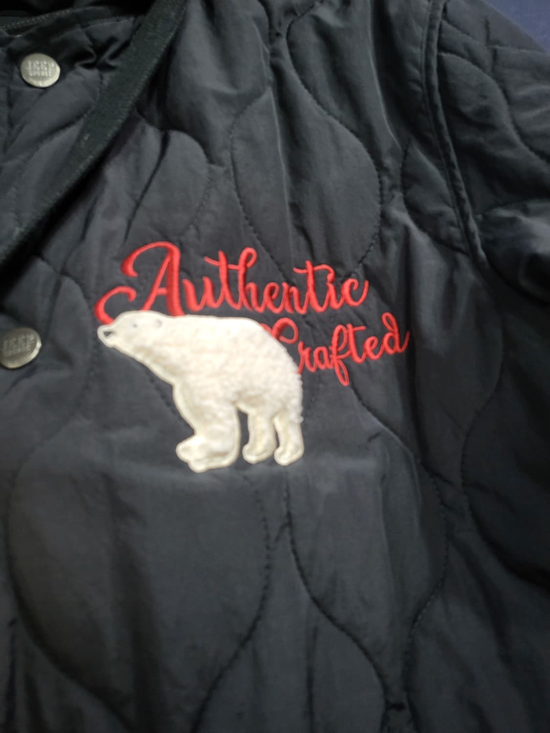 지프 스프릿 퀼팅 후드자켓 상품이미지2