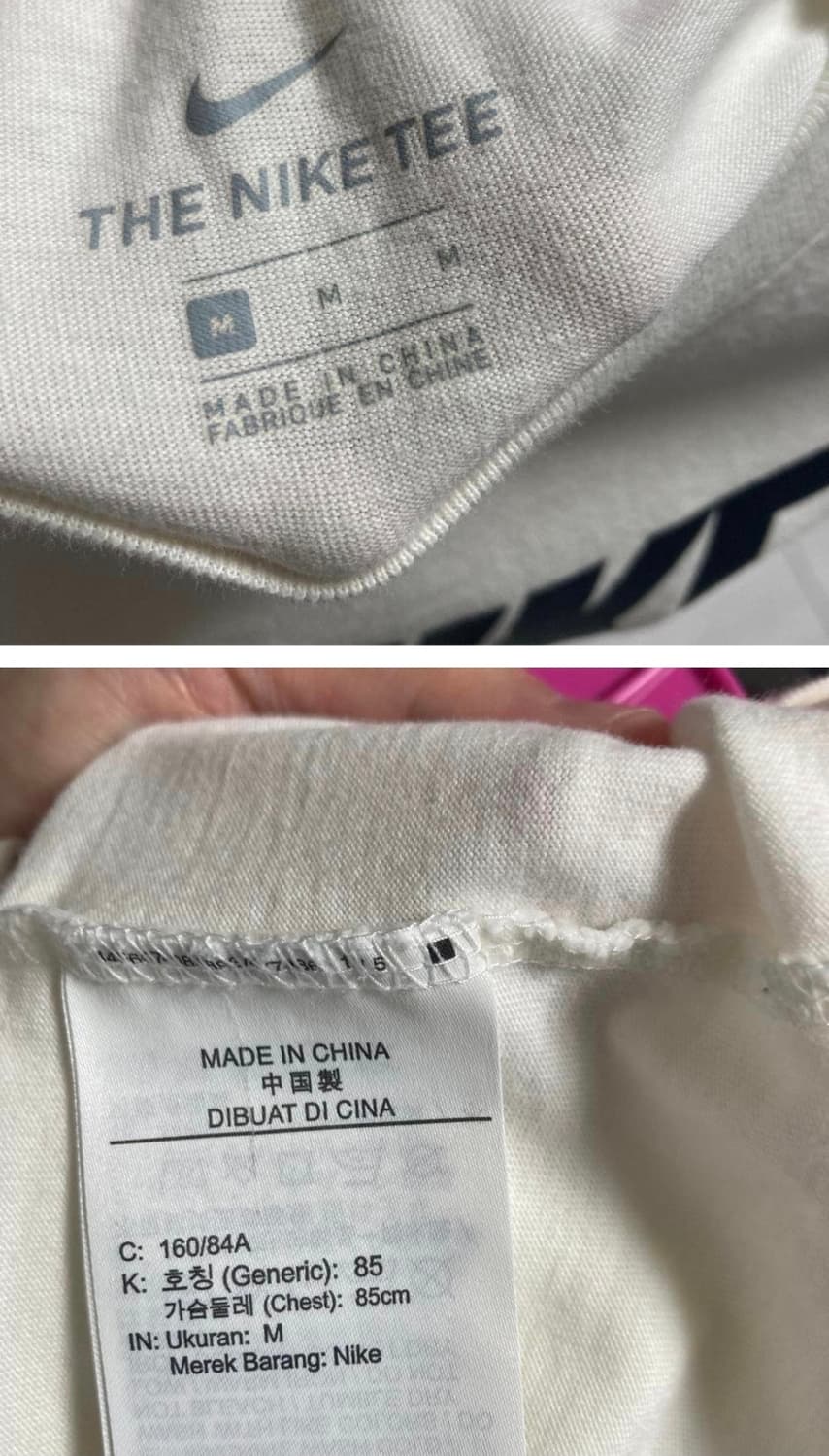 나이키 흰색반팔티M  
 상품이미지3