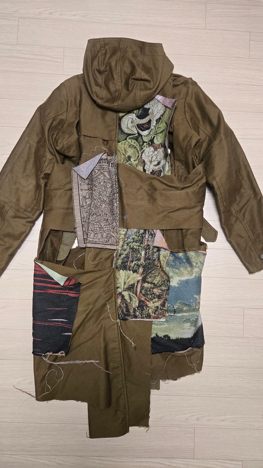 MIHARA YASUHIRO 패치워크 야상 L (교신O) 상품이미지4