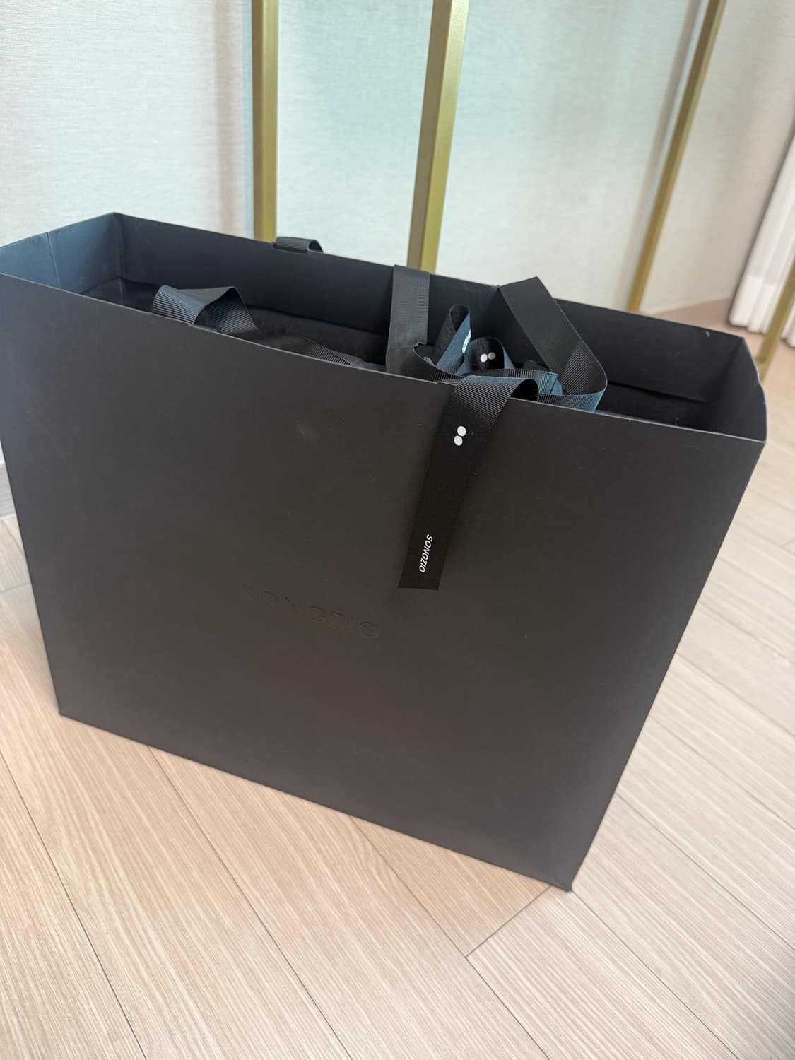 송지오 옴므 러브 스머프 후드티 블랙 새제품 상품이미지8