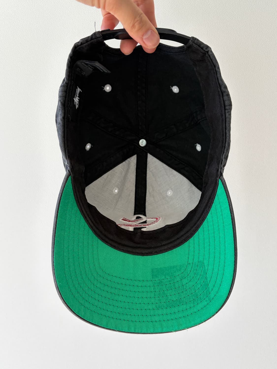 stussy 스투시 빅 리그 로고 스냅백 상품이미지5