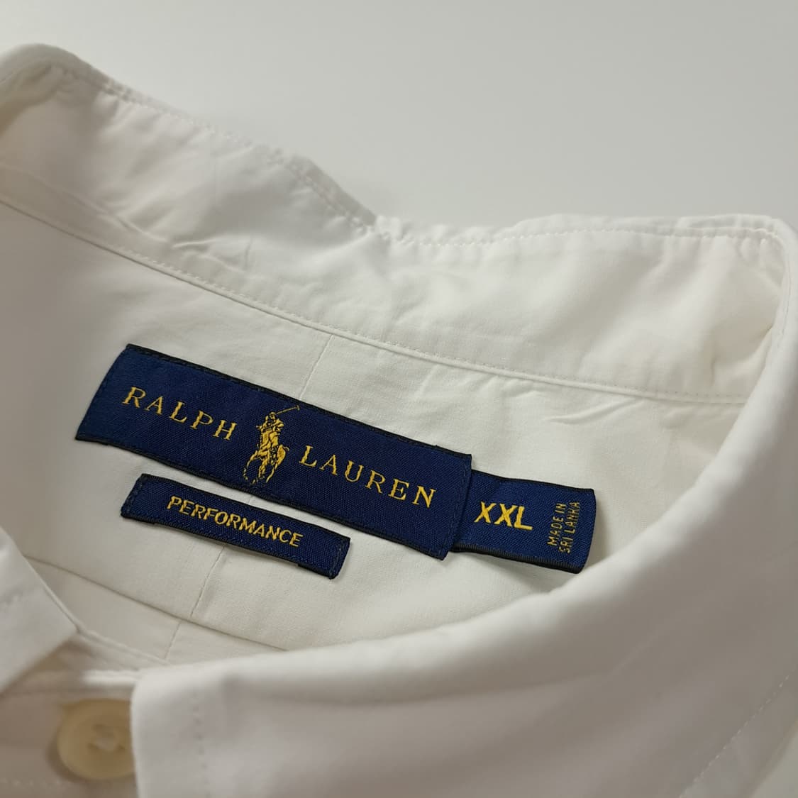 CK409 XL 폴로 퍼포먼스 블루포니 화이트 셔츠 남방 상품이미지3