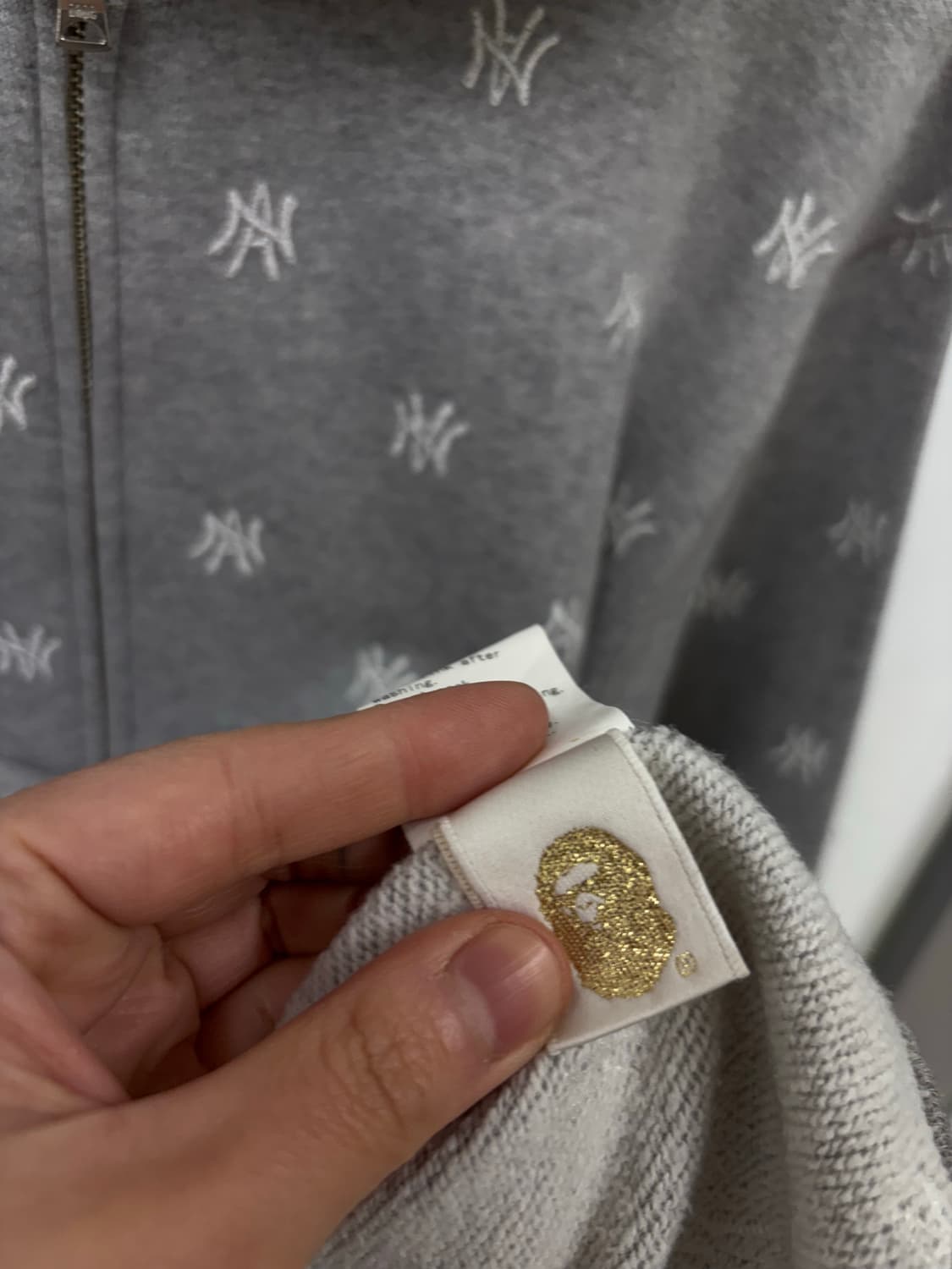 네이버후드x베이프 후드집업 상품이미지9