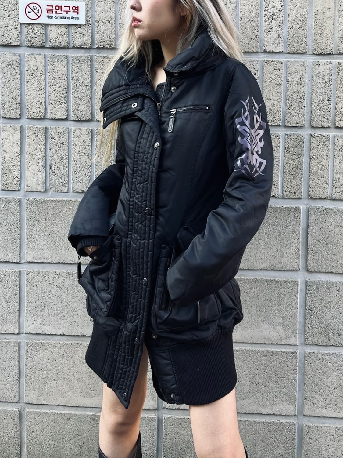 큐티플래시 윈터 시즌 투웨이 집업 다운 자켓 상품이미지10