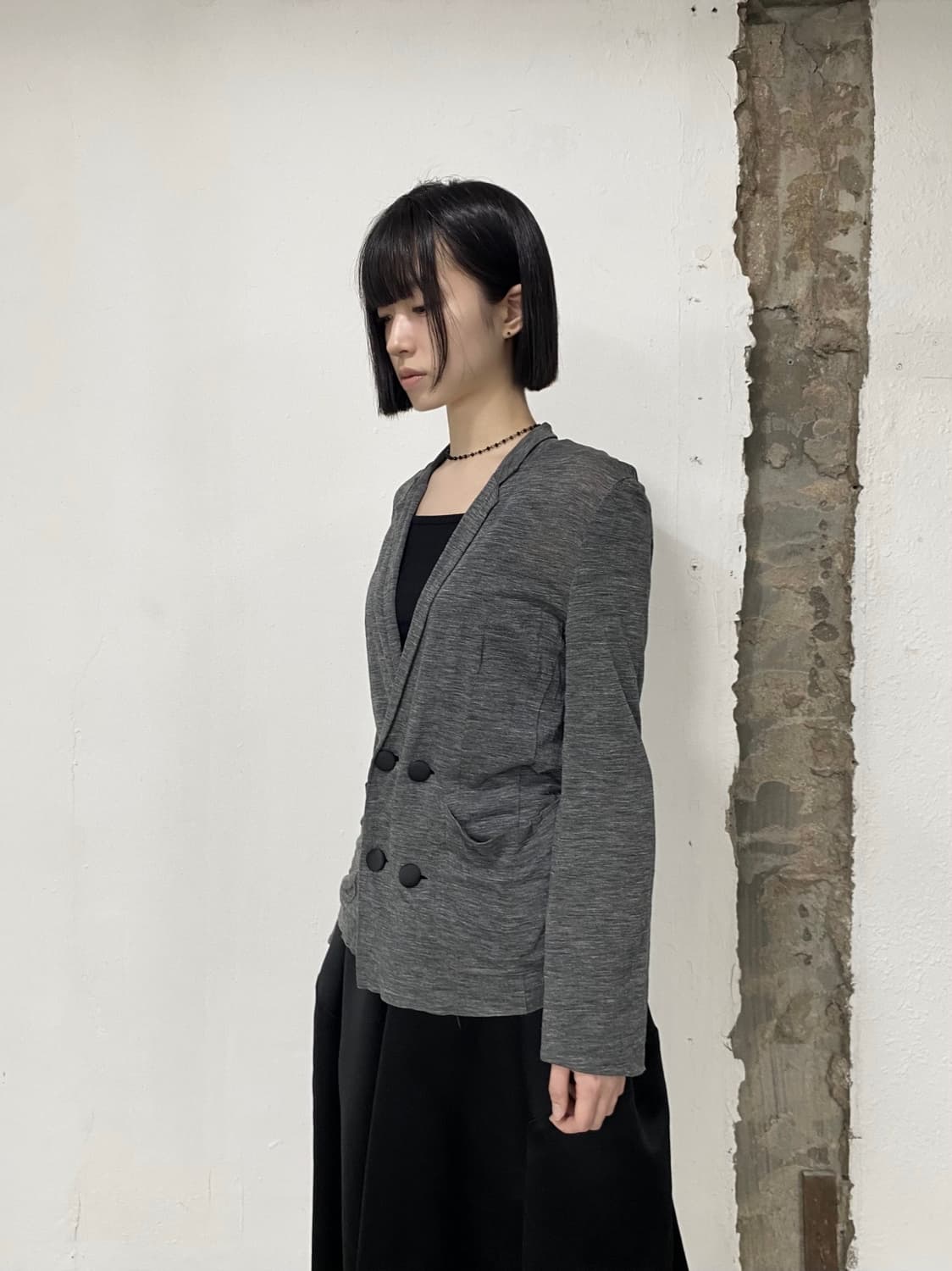 사카이 더블 버튼 가디건 상품이미지1