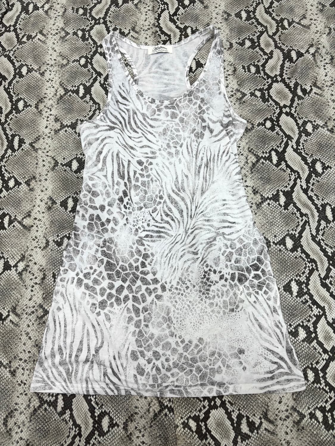 “MOUSSY” 00’s Print Zebra Pattern Sleeve 상품이미지1