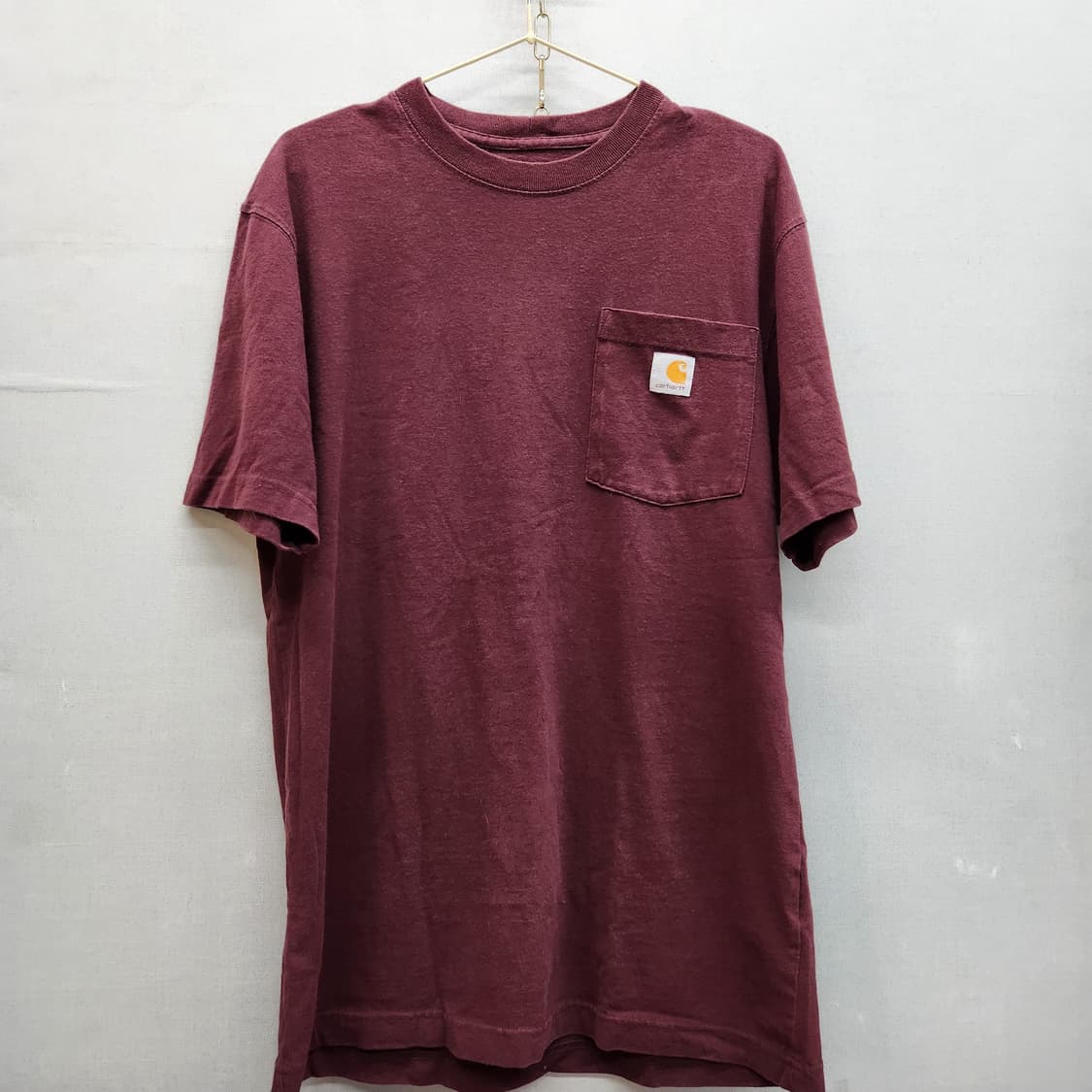 칼하트 로고 원포켓 반팔티 S(L) 상품이미지1