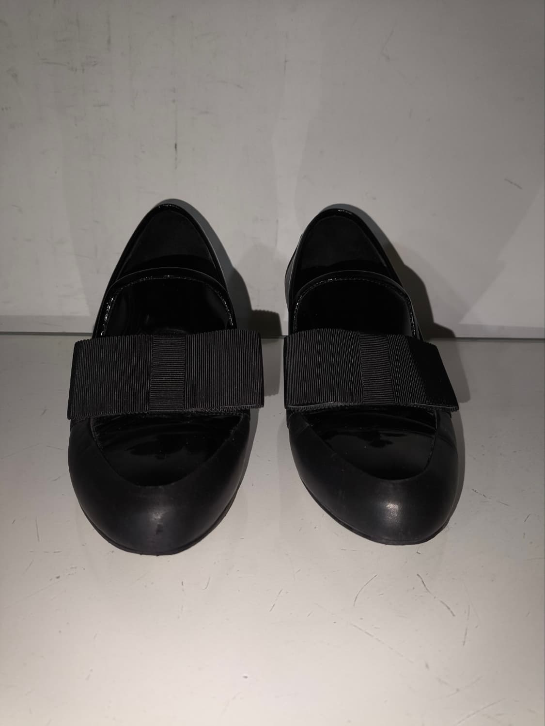 245mm 375 슈콤마보니 리본 구두 상품이미지2