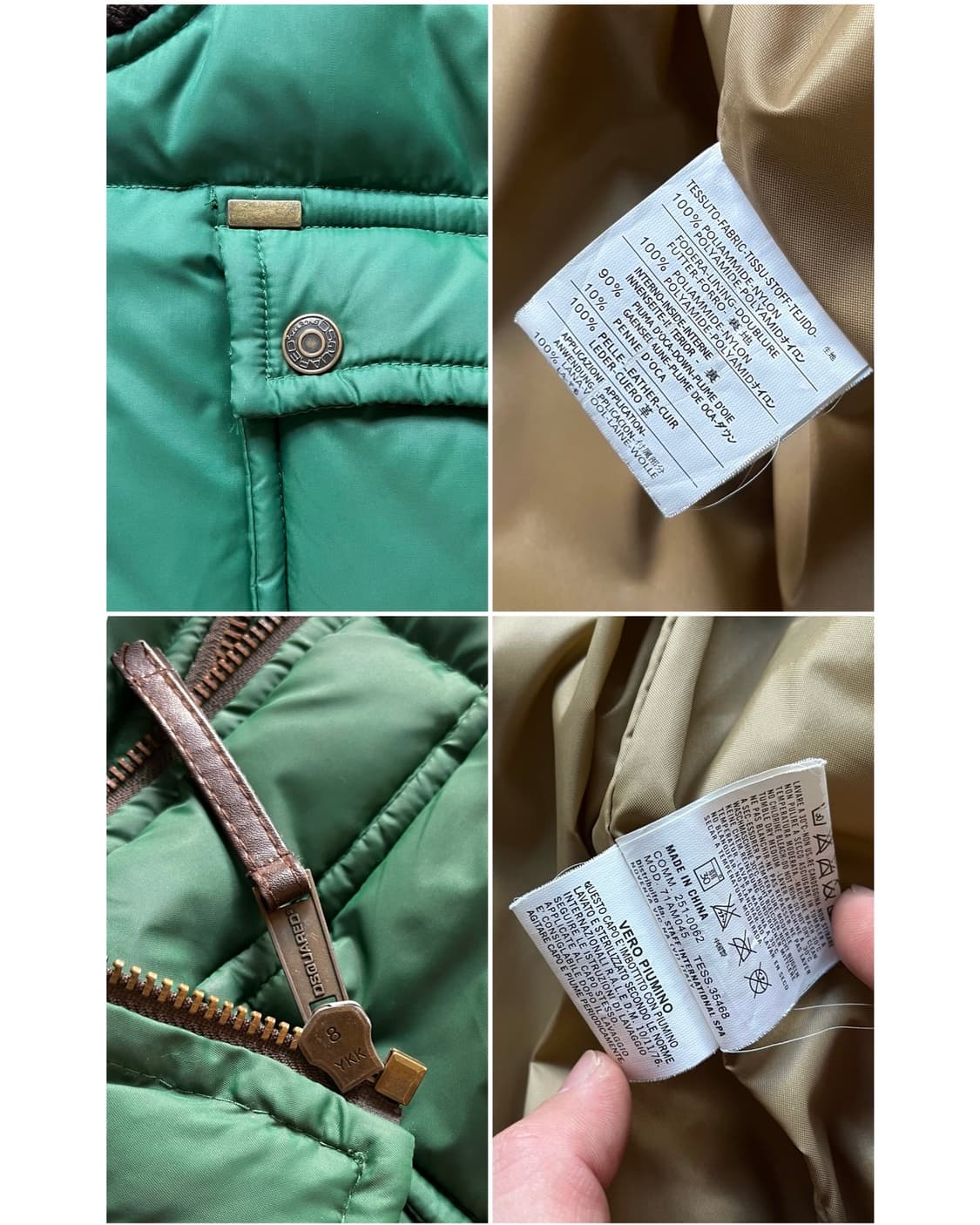 2000s DSQUARED2 Archive Bomber Padding 상품이미지8