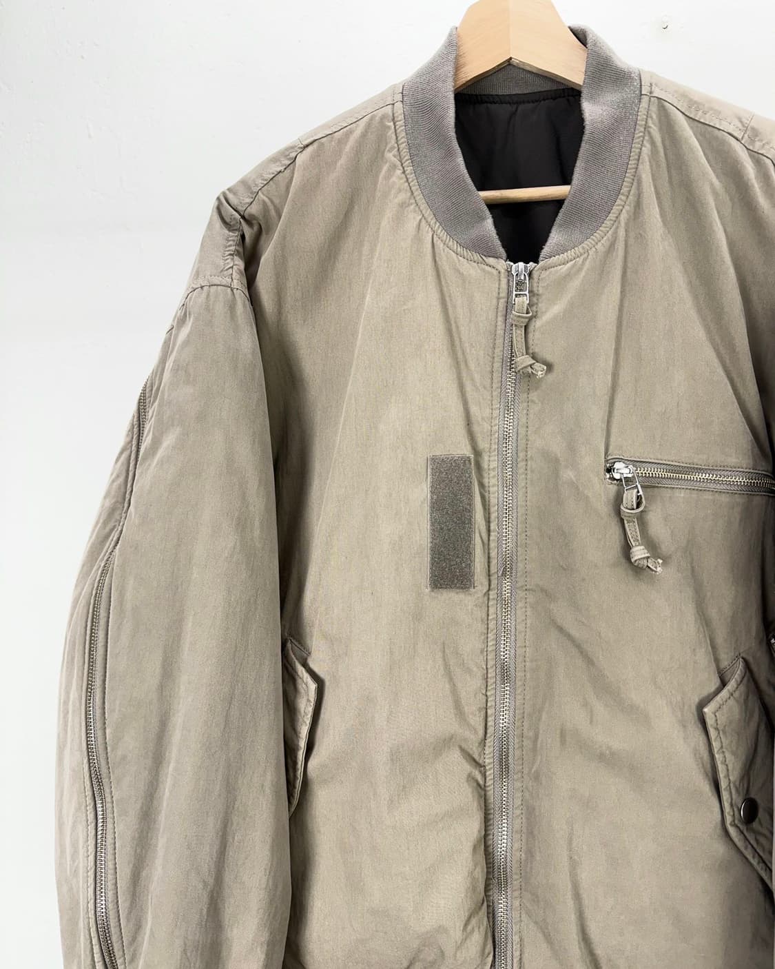 그레일즈 멀티지퍼 토프 봄버 자켓 상품이미지2