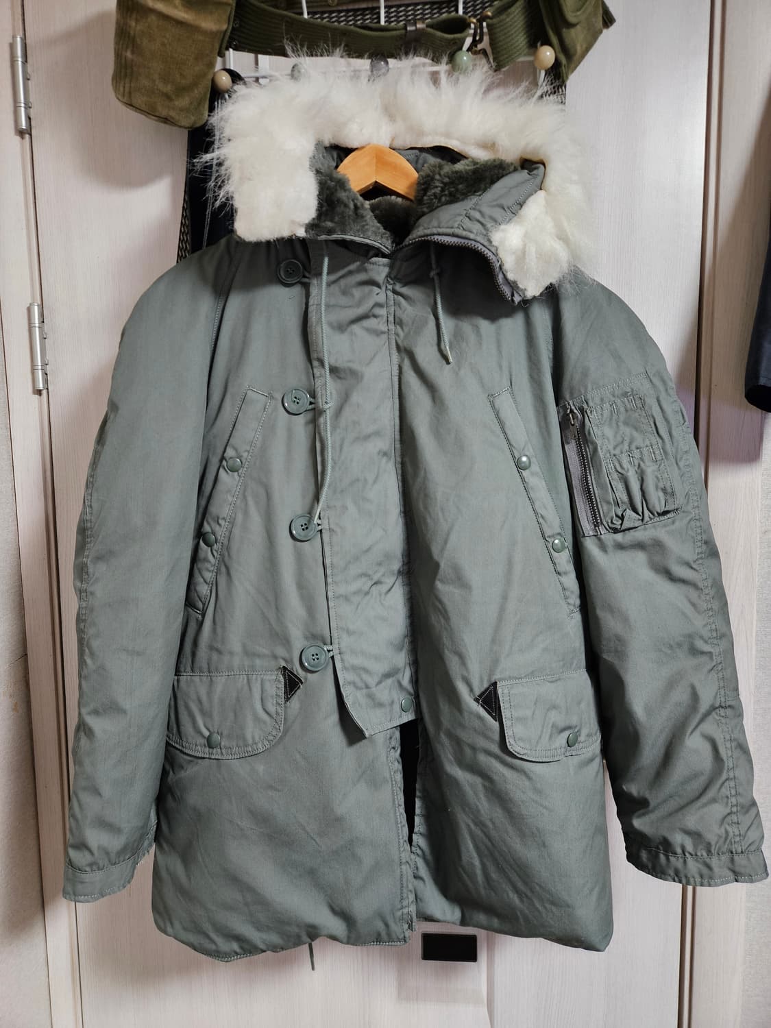 미군 n3b 오리지널 콜드파카 xs 밀리터리 상품이미지1