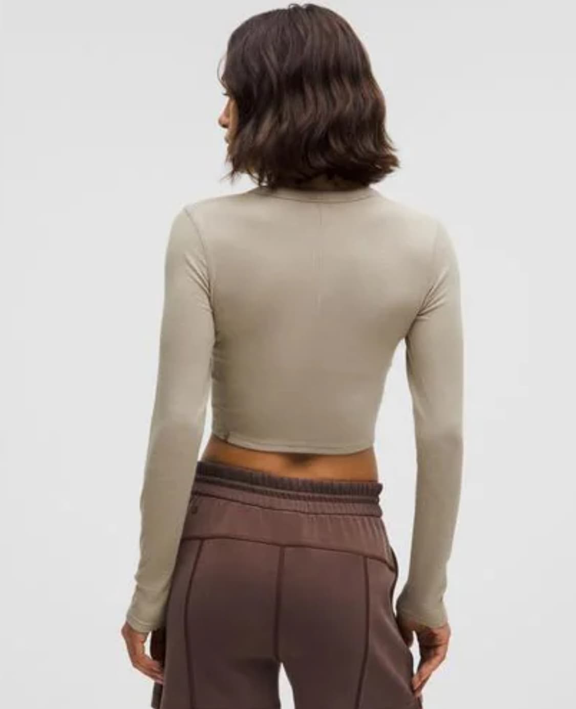 룰루레몬 홀드 타이트 스트레이트 헴 크롭 티셔츠 상품이미지2