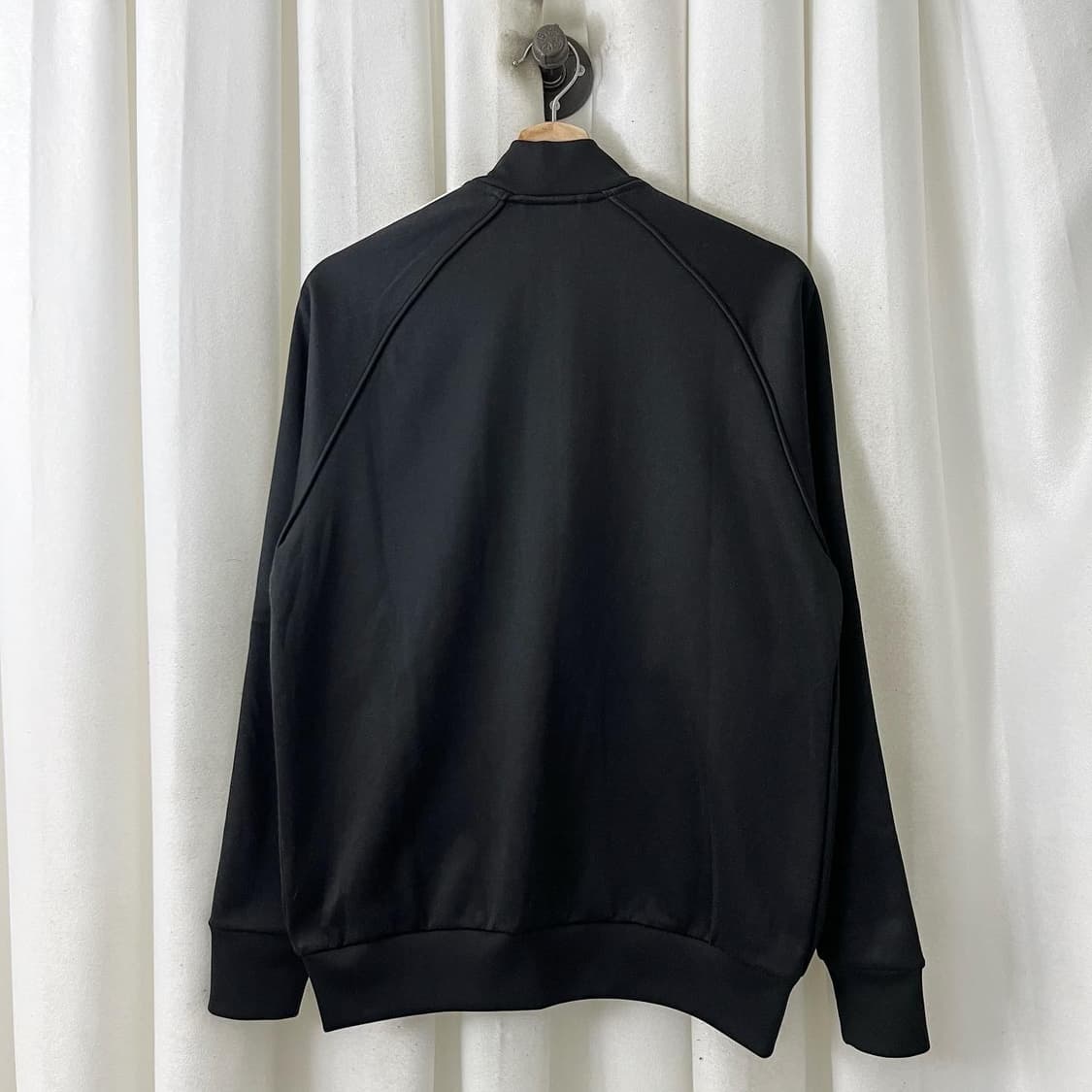 아디다스 블랙 화이트 삼선 져지 상품이미지6