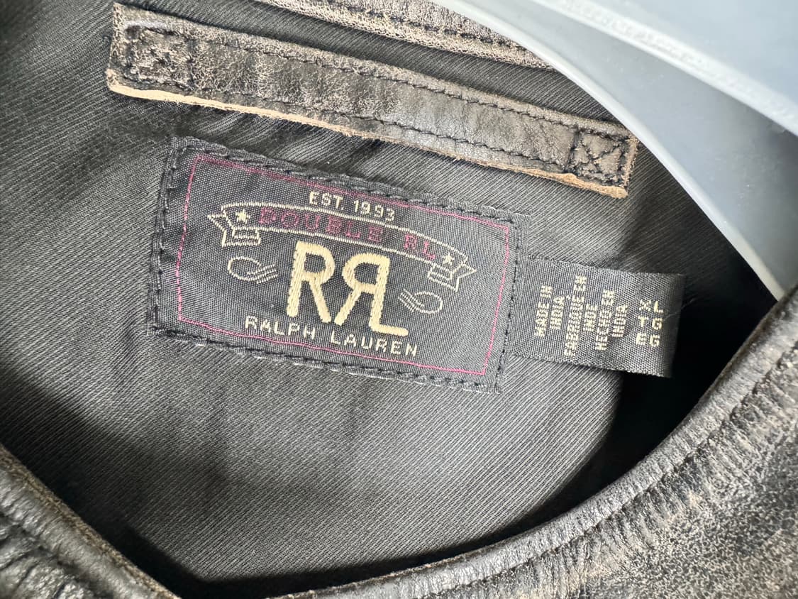 Rrl 모토 레더 자켓 상품이미지2