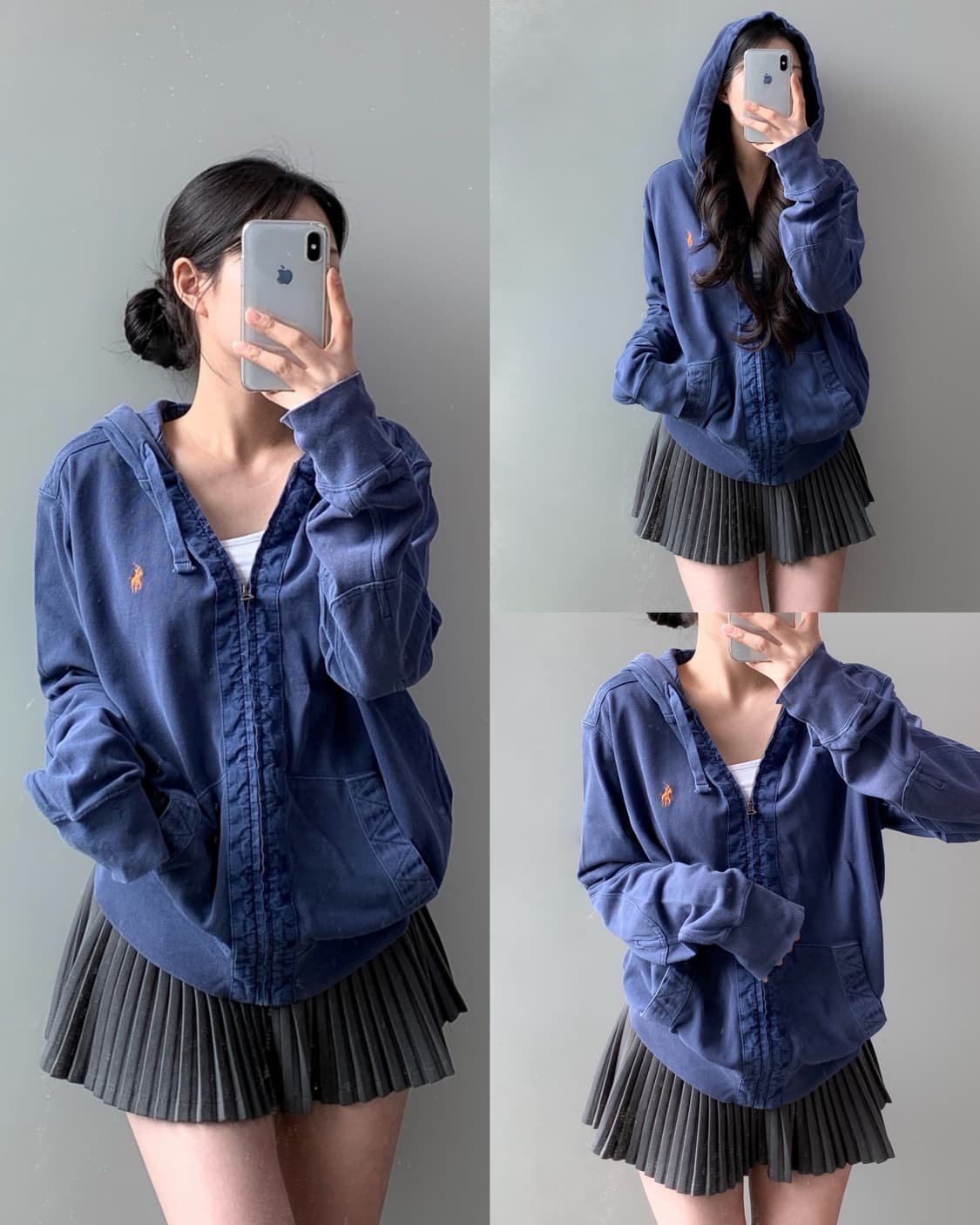 폴로 후드집업 상품이미지1