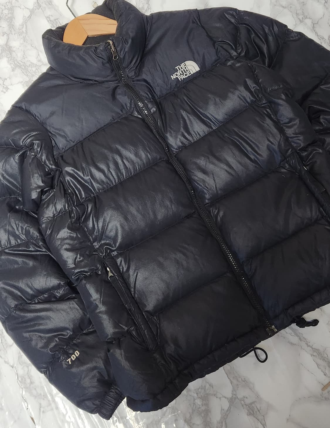 노스페이스 700 눕시 블랙 패딩 자켓 상품이미지3