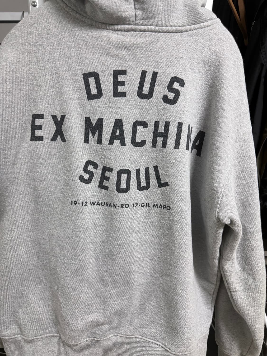 데우스 엑스 마키나 후드집업 그레이 (L) 상품이미지3
