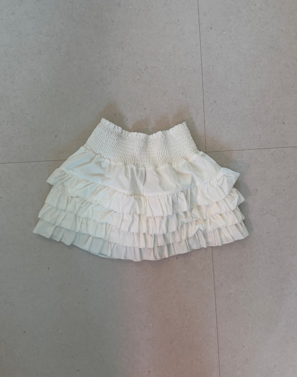 하트 포인트 프릴 스커트 상품이미지3