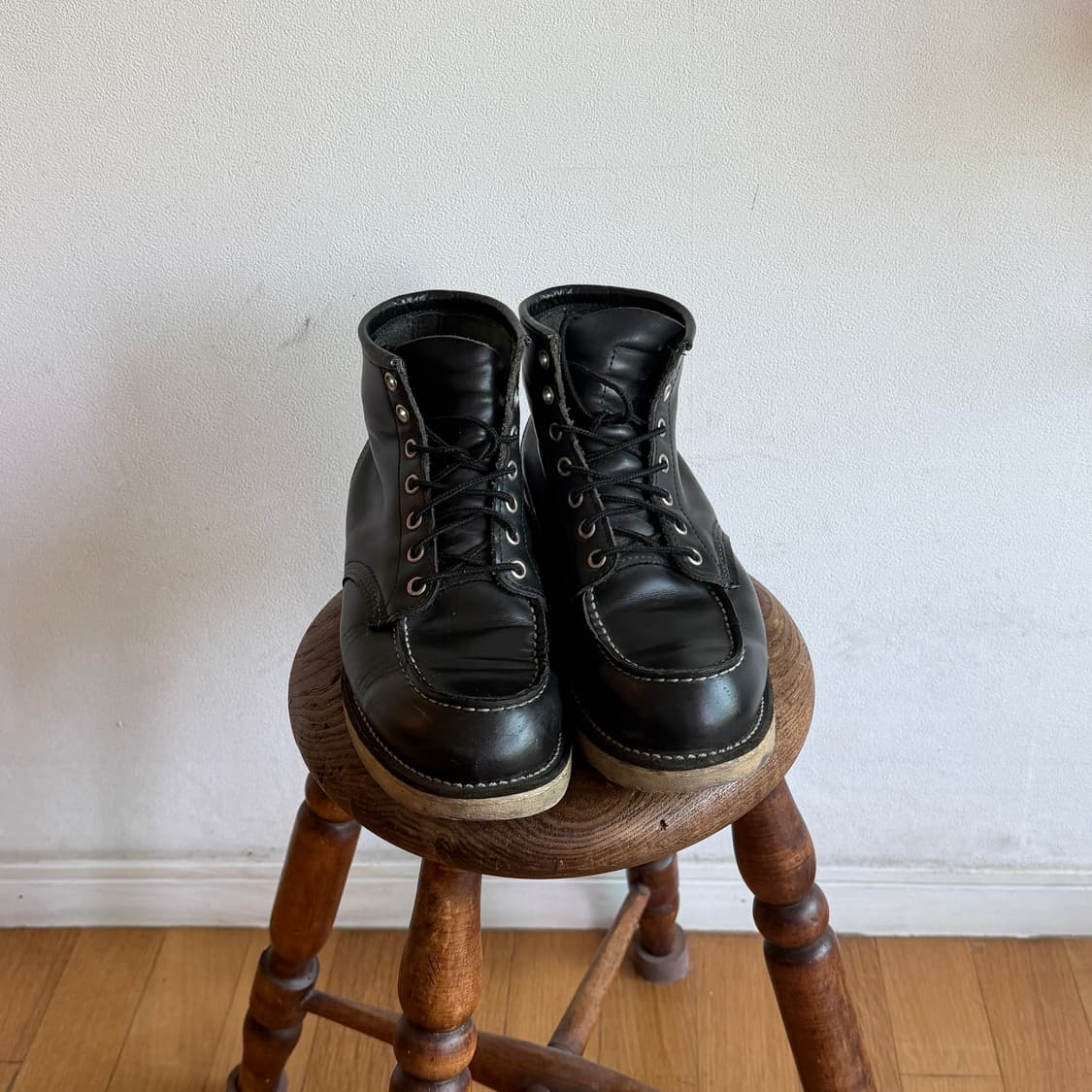 Red Wing Moc Toe Black 레드윙 목토 (7.5) 상품이미지2