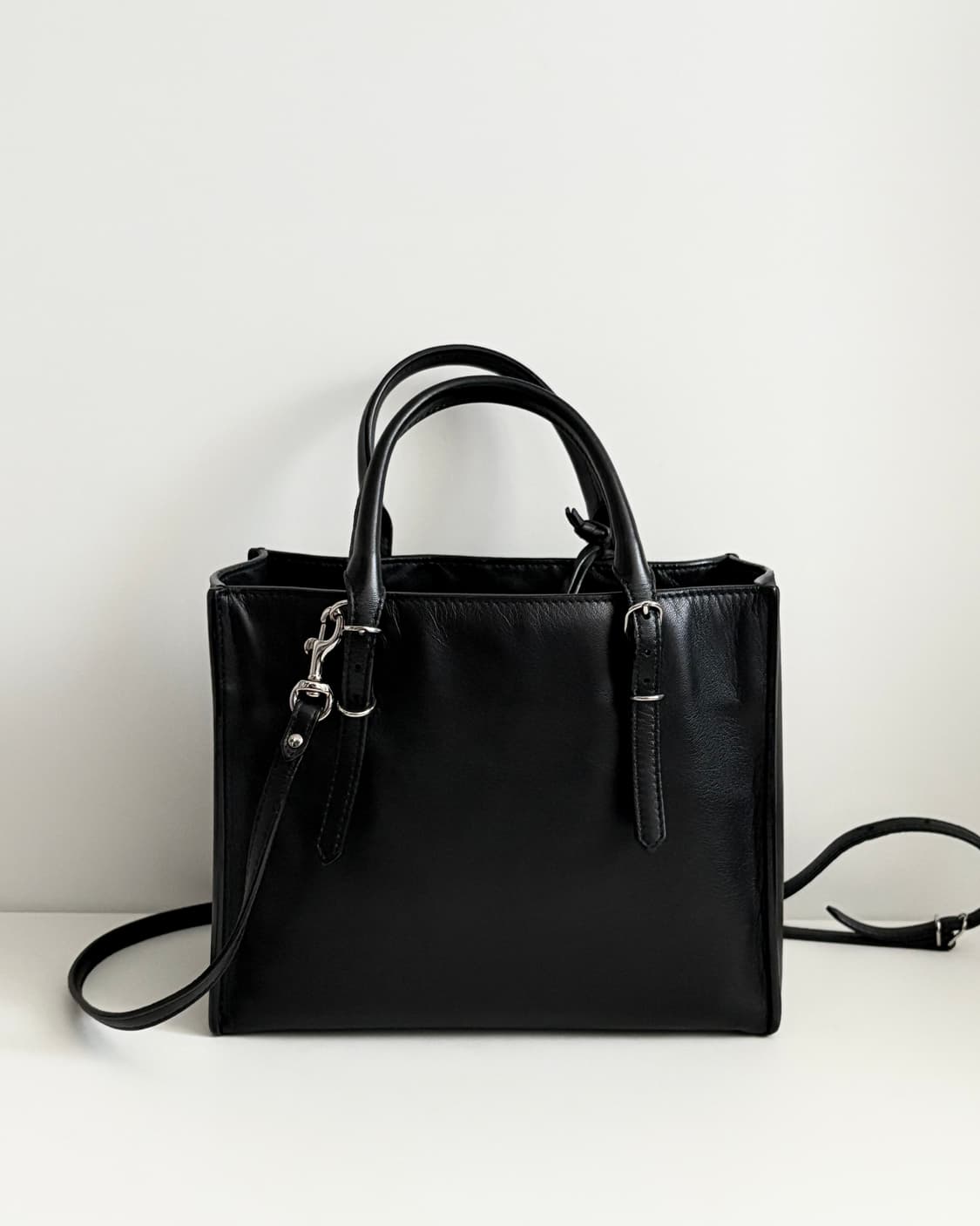 BALENCIAGA 발렌시아가 파피에르 A4 토트&숄더백 미니 - bla 상품이미지5