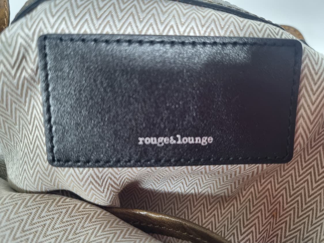 루즈앤 라운지 빈티지 브라운 가죽 백팩 상품이미지6