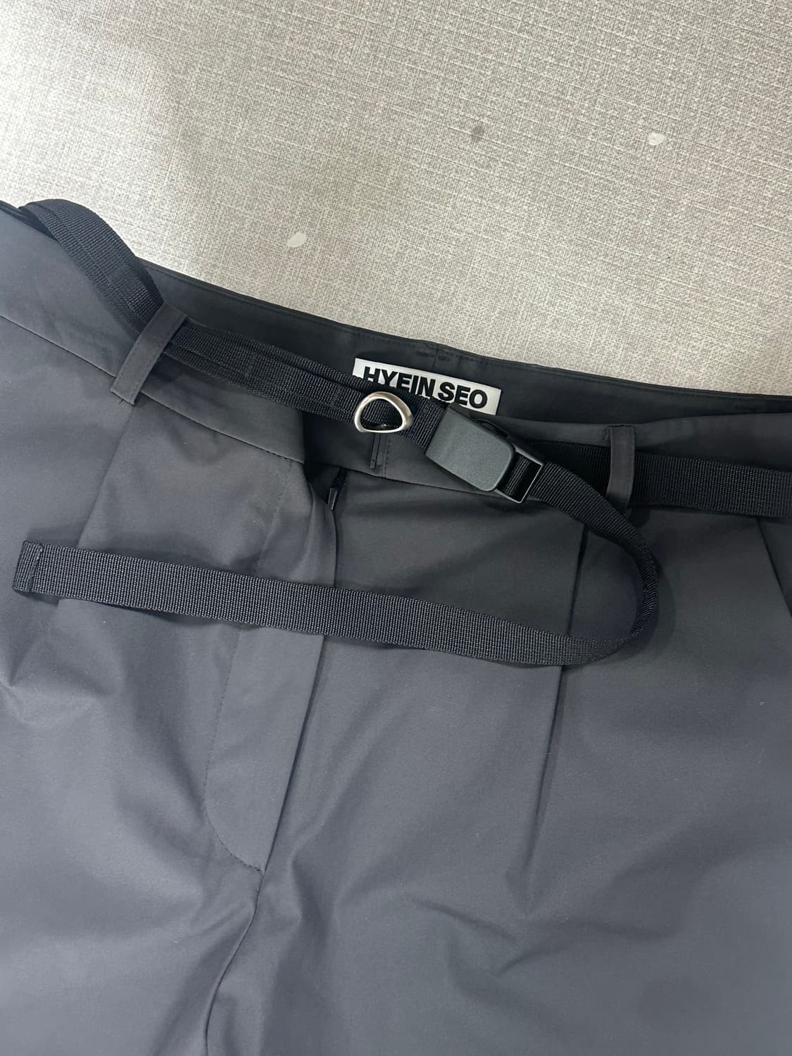 혜인서 벨트 슬림 팬츠 상품이미지5