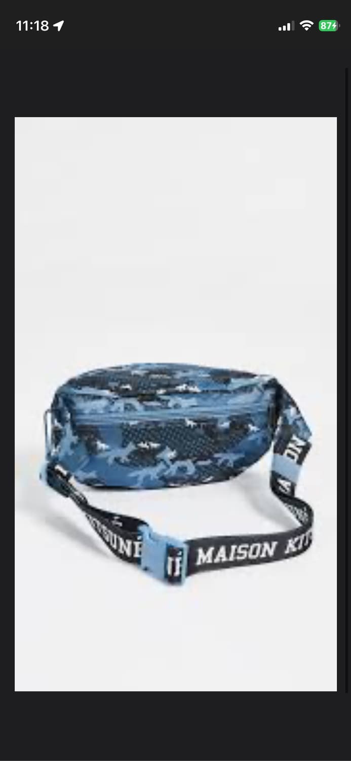 메종키츠네 이스트팩 콜라보 한정판 힙색 상품이미지2