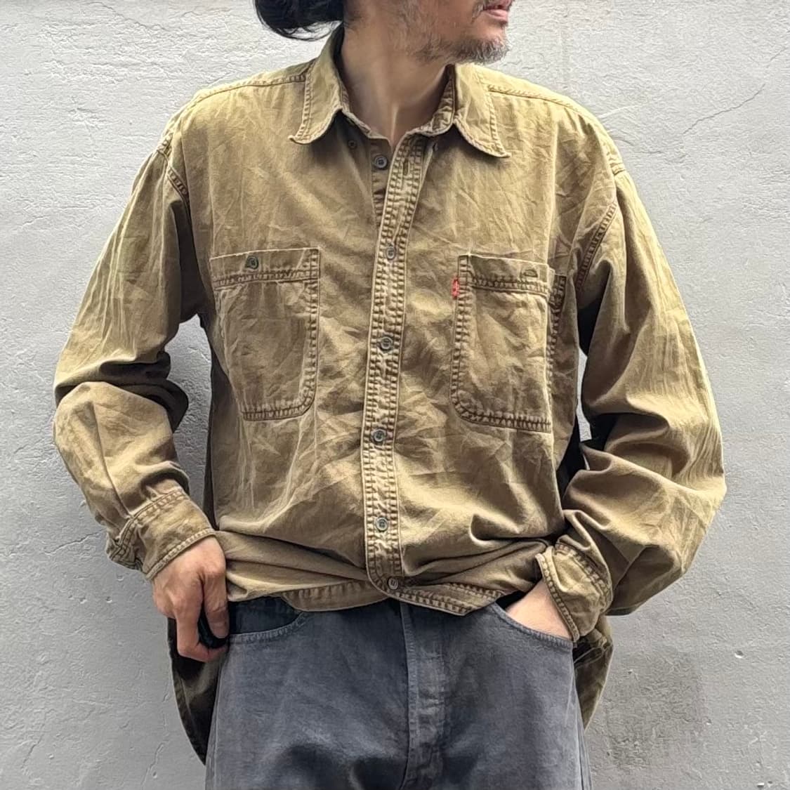 올드 리바이스 코튼 셔츠 상품이미지9