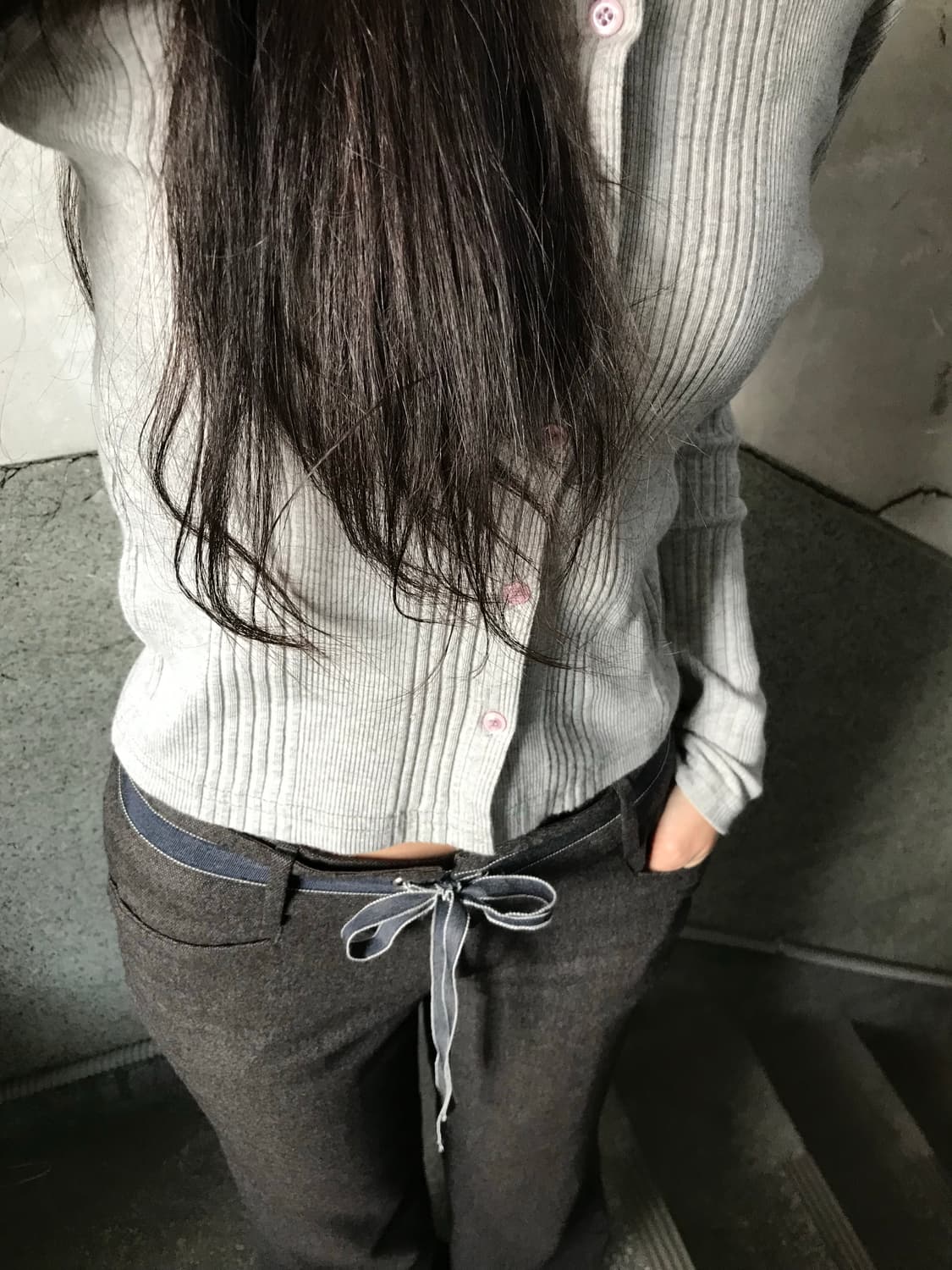 블루리본 로우라이즈 팬츠 상품이미지5