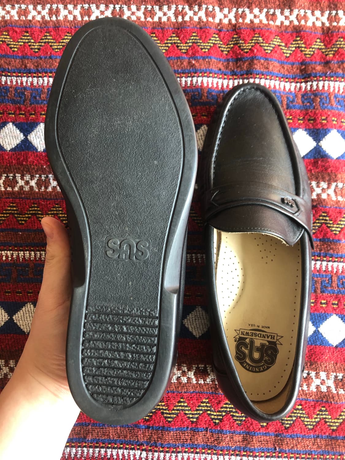 사스sas 레더 로퍼 260 미국생산 상품이미지6