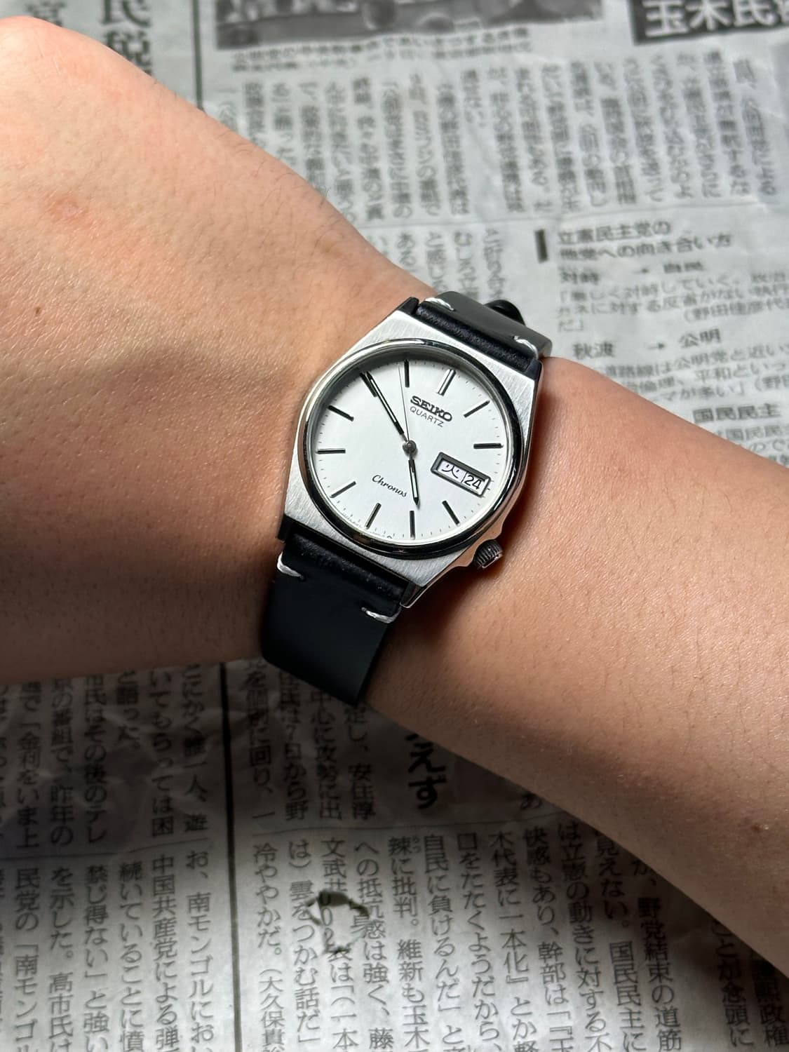 SEIKO quartz chronos 상품이미지5