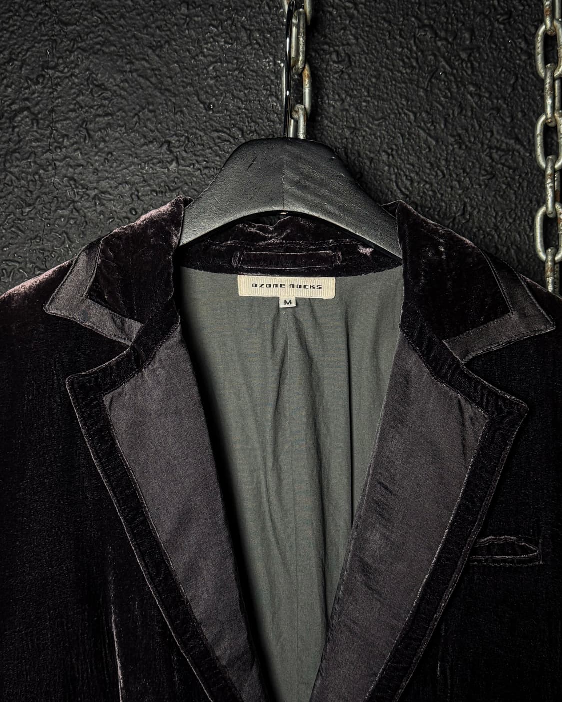 Ozone Rocks – Velvet Tailored Jacket 상품이미지7