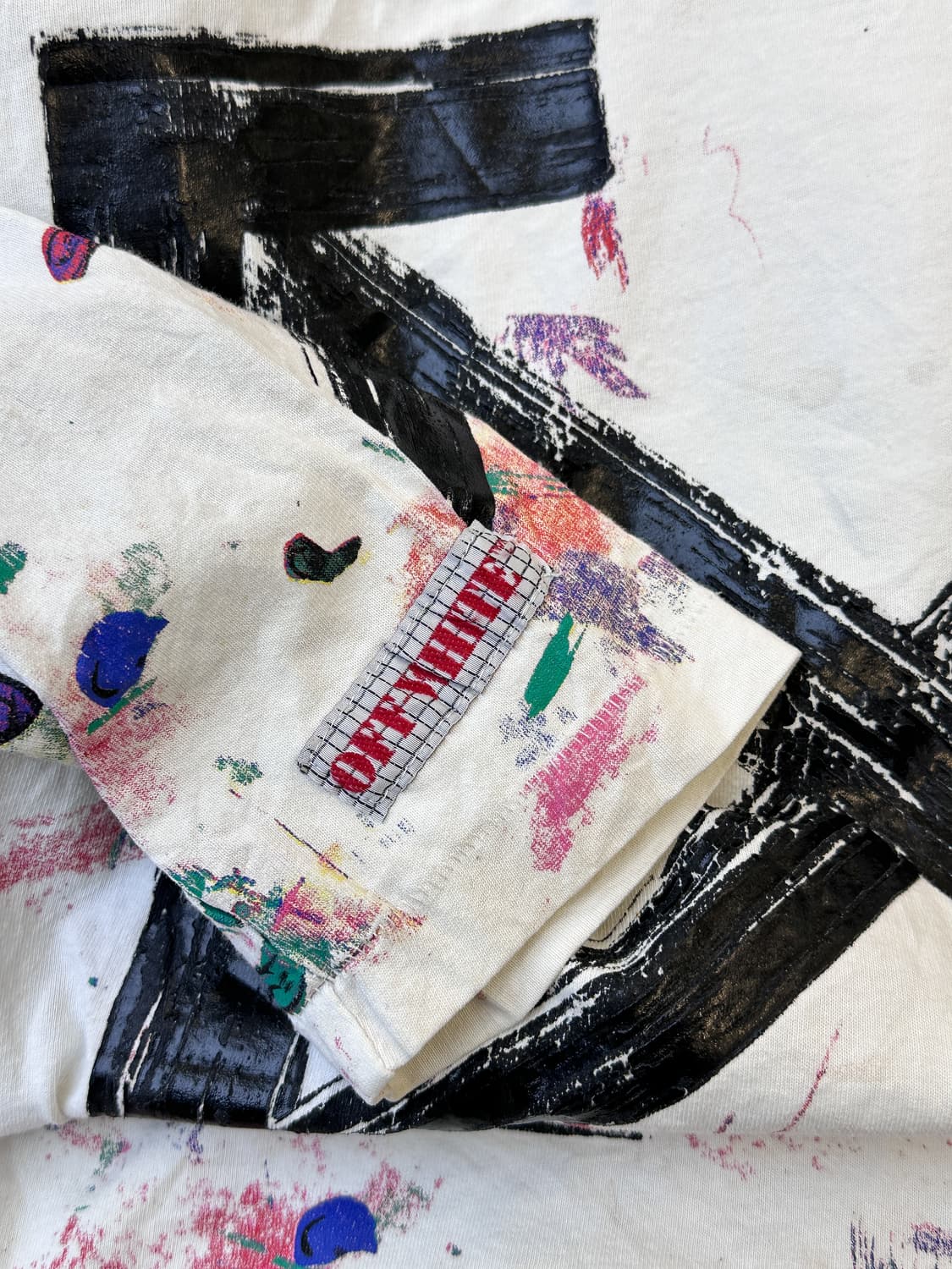 오프화이트 갤럭시 페인티드 애로우 롱슬리브 상품이미지5