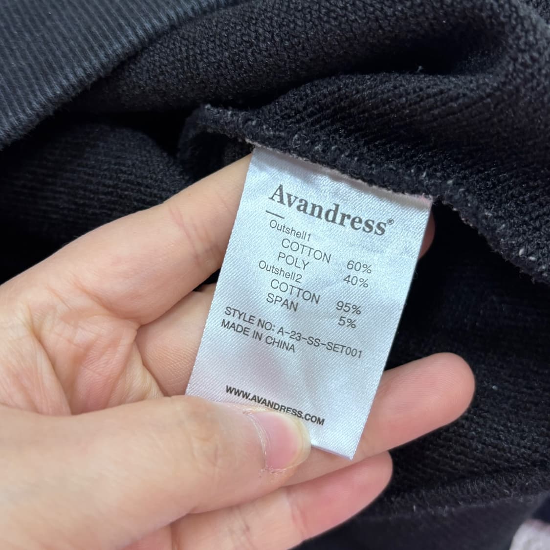 M 어반드레스 빅로고 맨투맨 티셔츠 0325E 상품이미지4