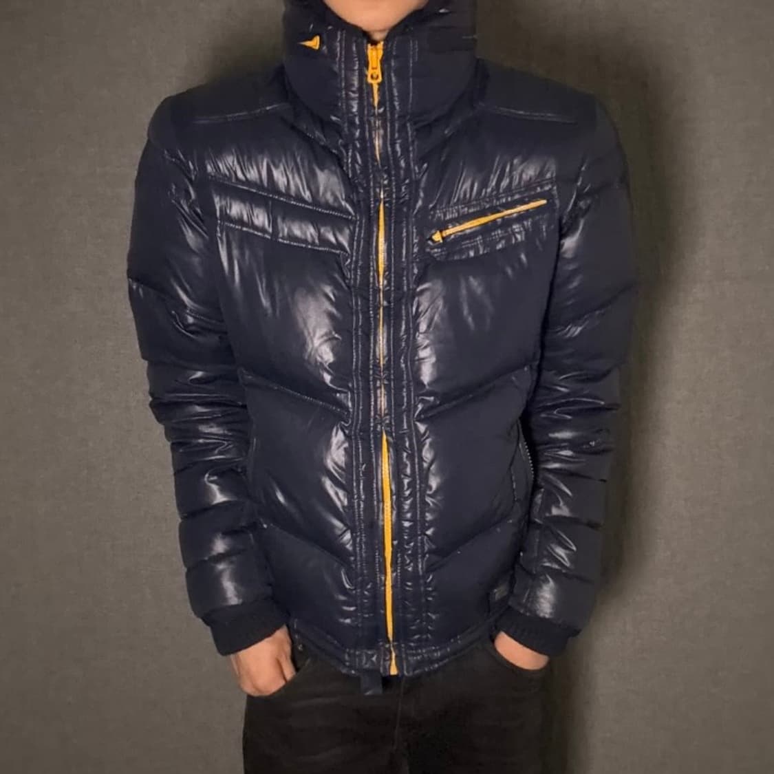 디젤 y2k 글로시 다운 푸퍼 패딩 상품이미지4