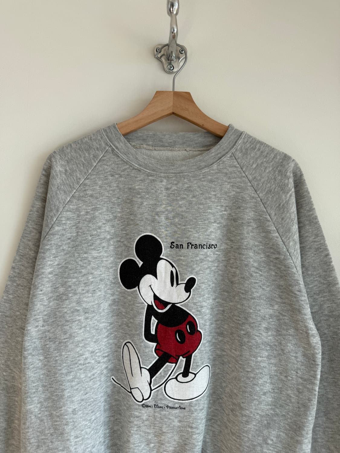 빈티지(Vintage) 미키마우스 스웻 셔츠 상품이미지2