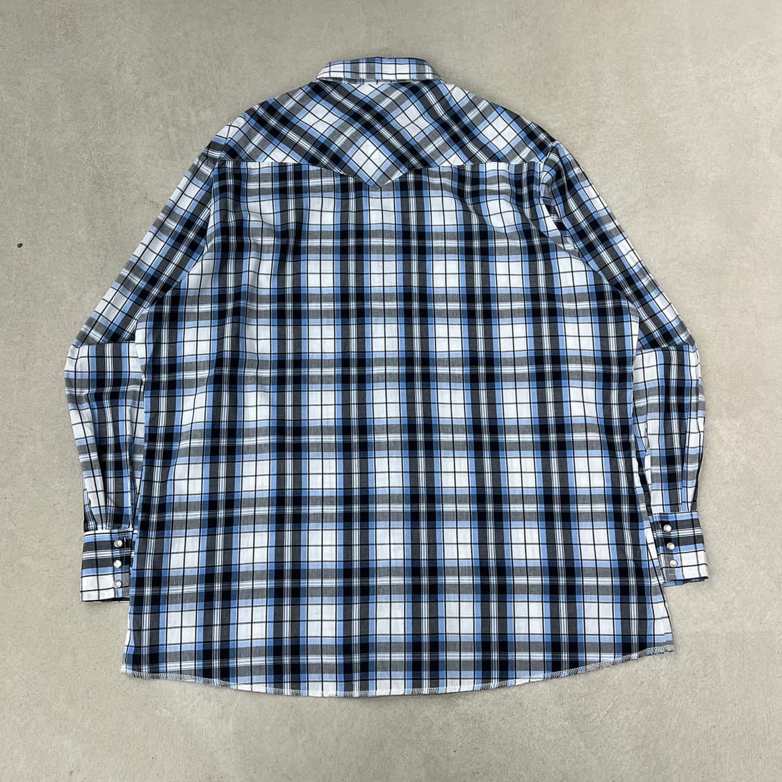 랭글러 웨스턴 체크셔츠 s09521 상품이미지2