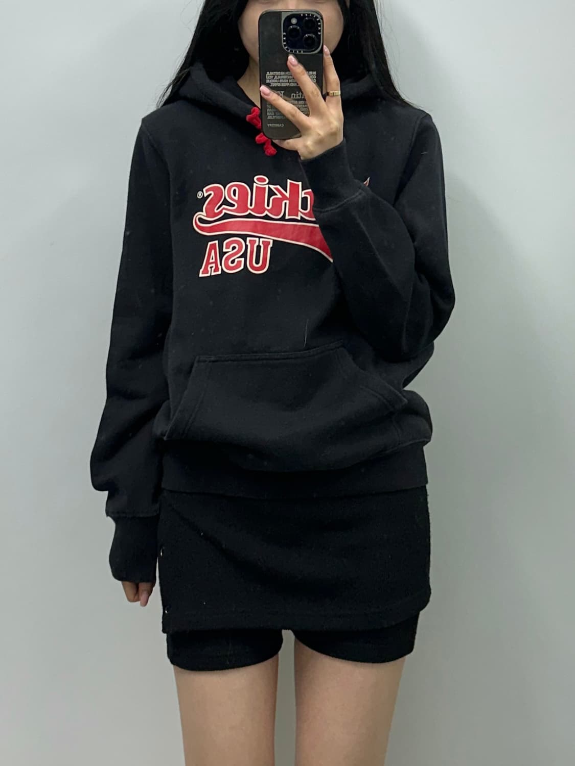 디키즈 usa 블랙 후드티 상품이미지1