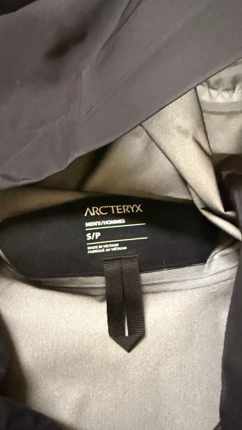 아크테릭스 베타lt mens S사이즈 블랙 상품이미지2