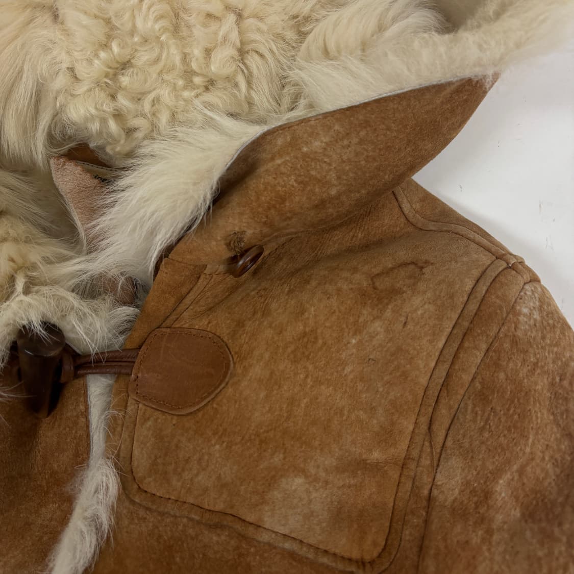 양피 양모 더플 무스탕 상품이미지7