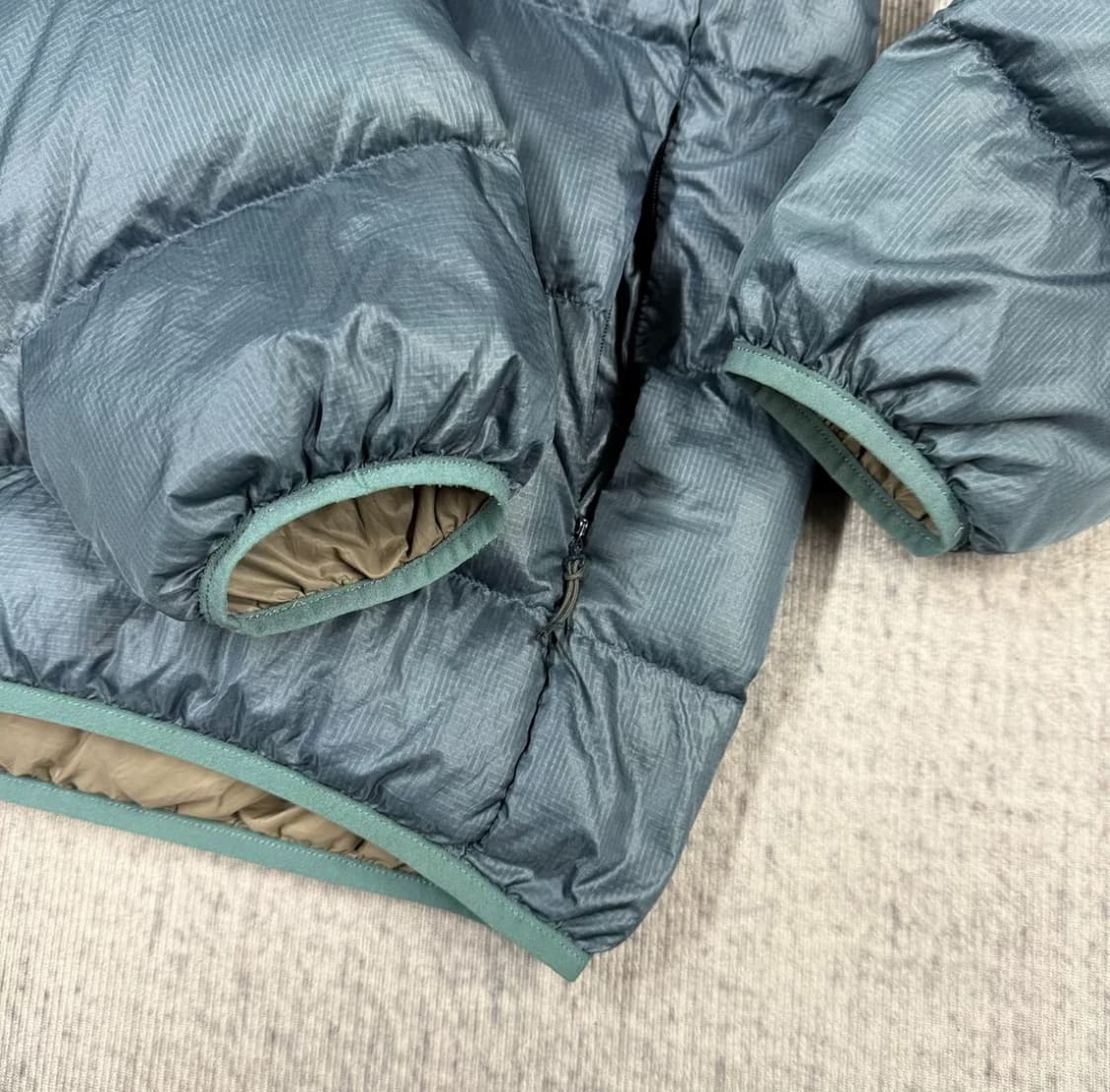 (L)몽벨 알파인 일본 빈티지 경량 다운 레어 색상 상품이미지2