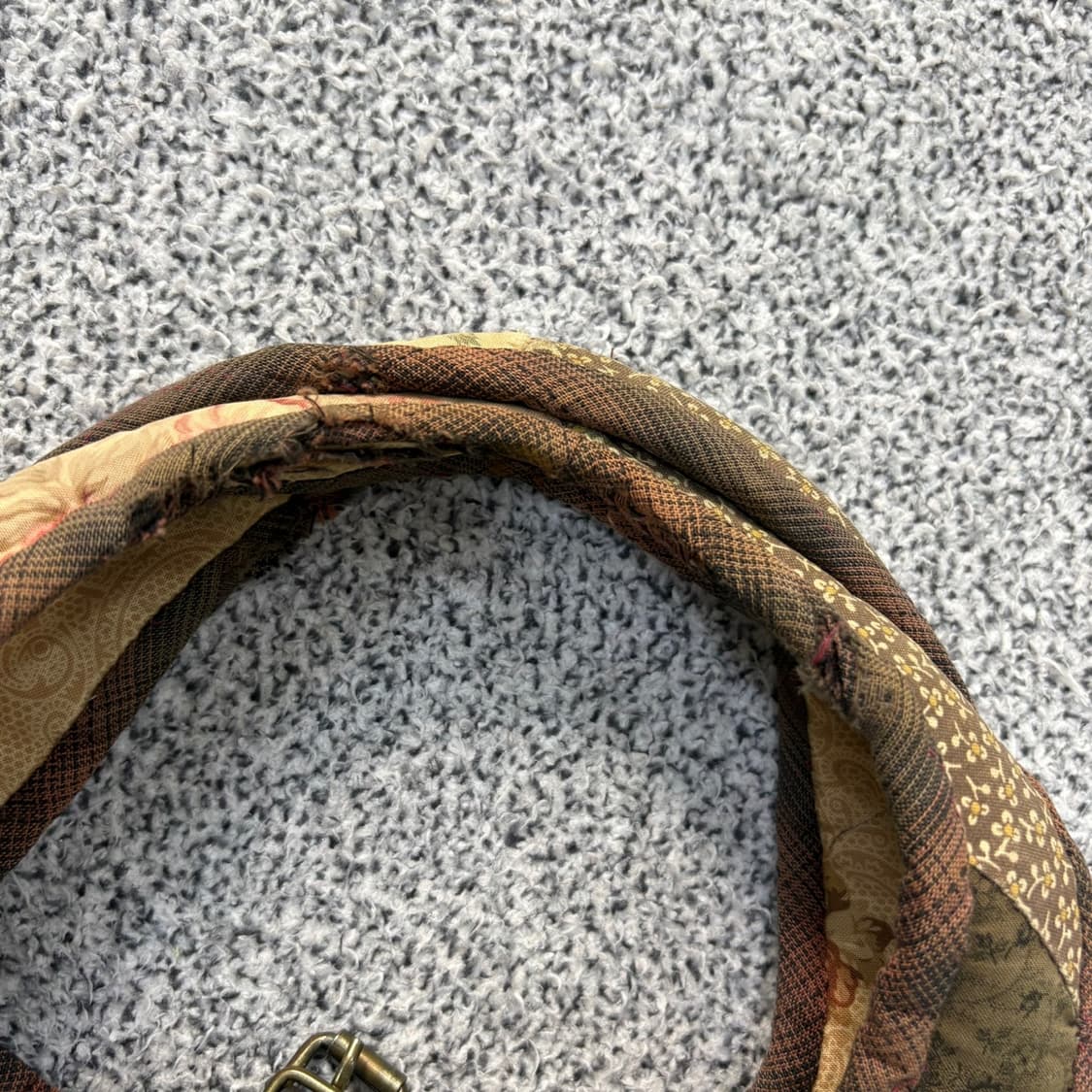 빈티지 퀄팅 토트백 0429M 상품이미지6