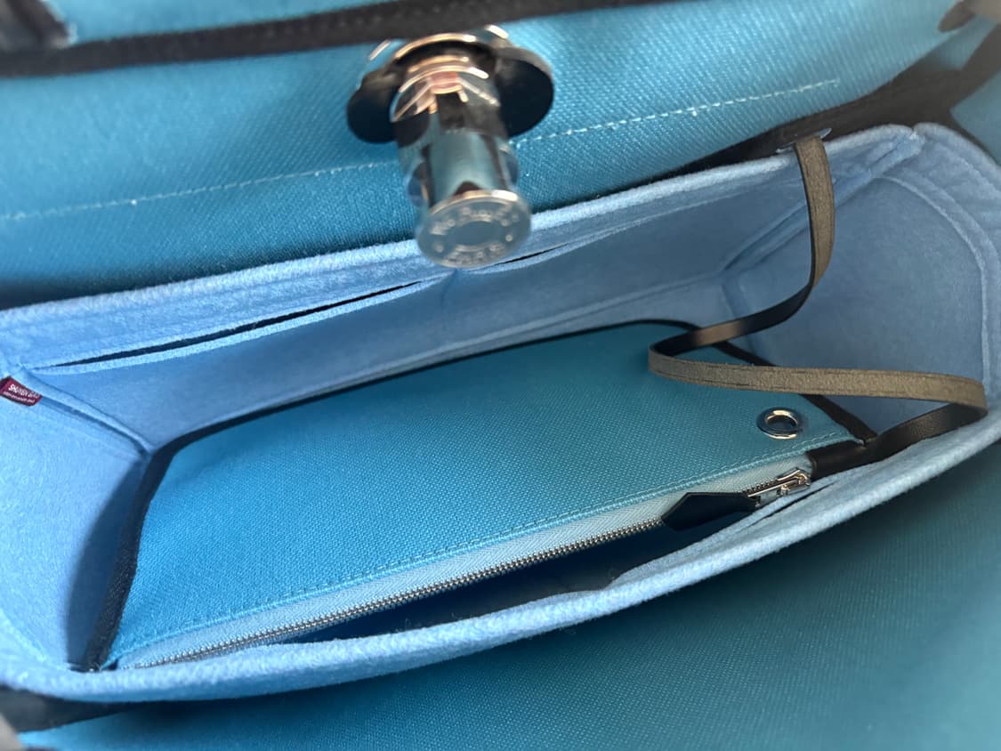 에르메스 에르백31 뉴블루진 w각인 상품이미지8