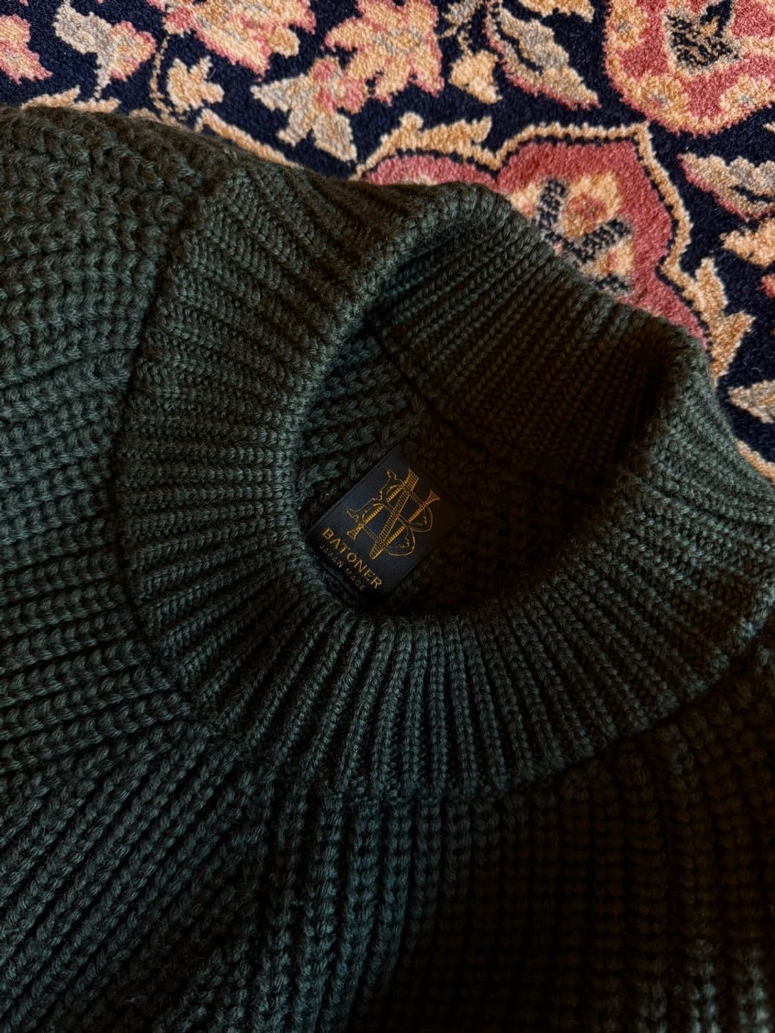 바토너 니트 남성100 상품이미지3