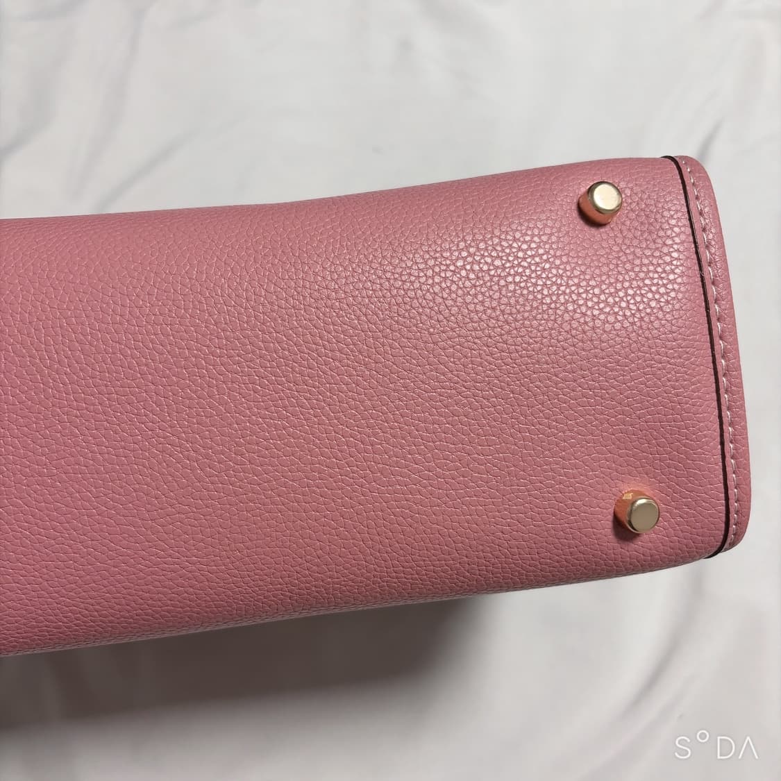 코치 핑크 시그니처 캔버스 토트겸 크로스백 상품이미지3