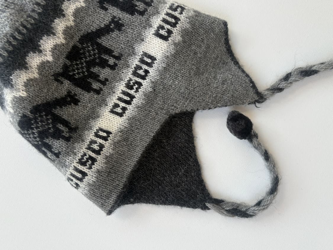 Handmade knit Earflap Fleece(#002) 상품이미지2