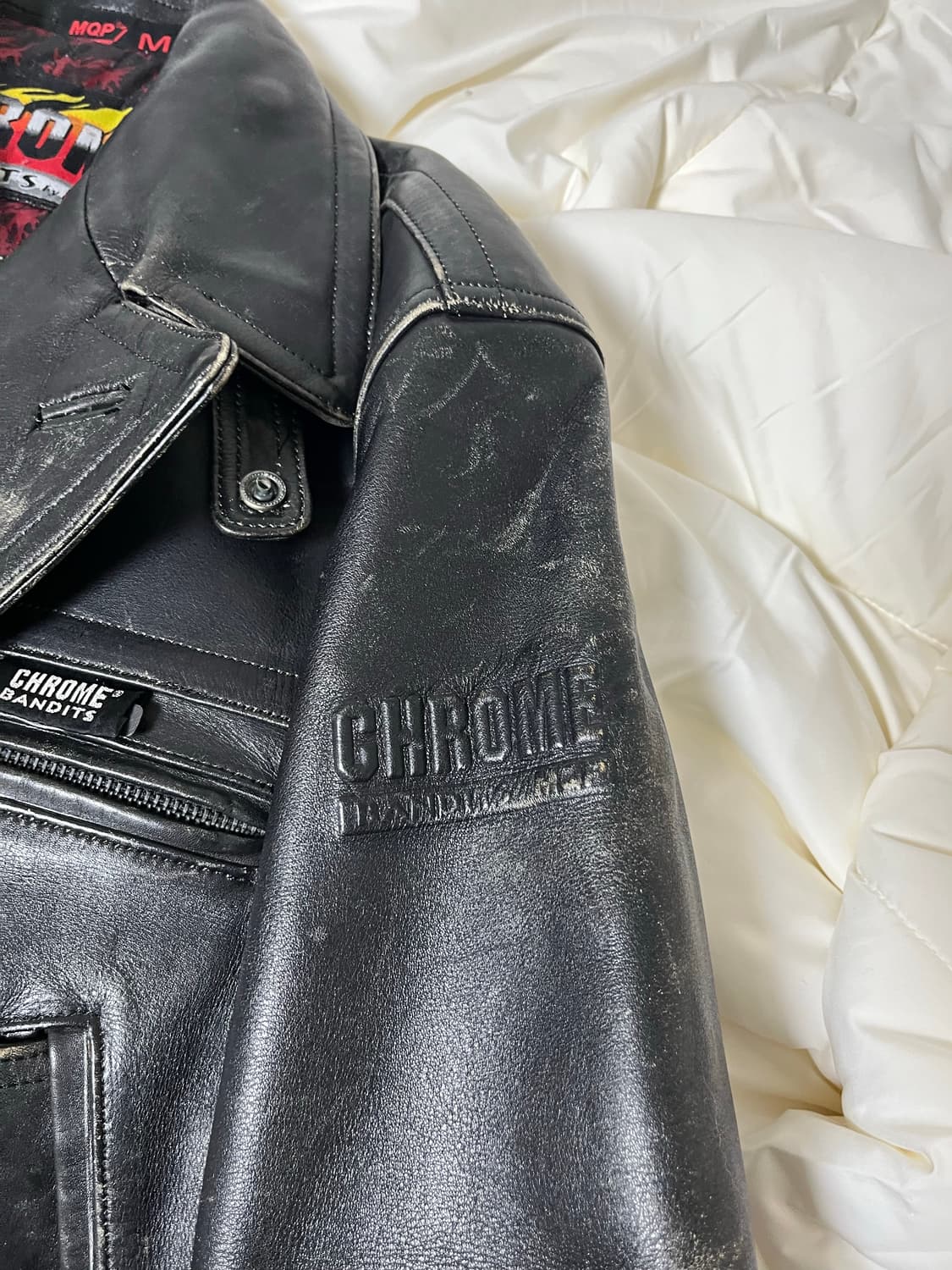 디테일 좋은 가죽자켓 상품이미지5