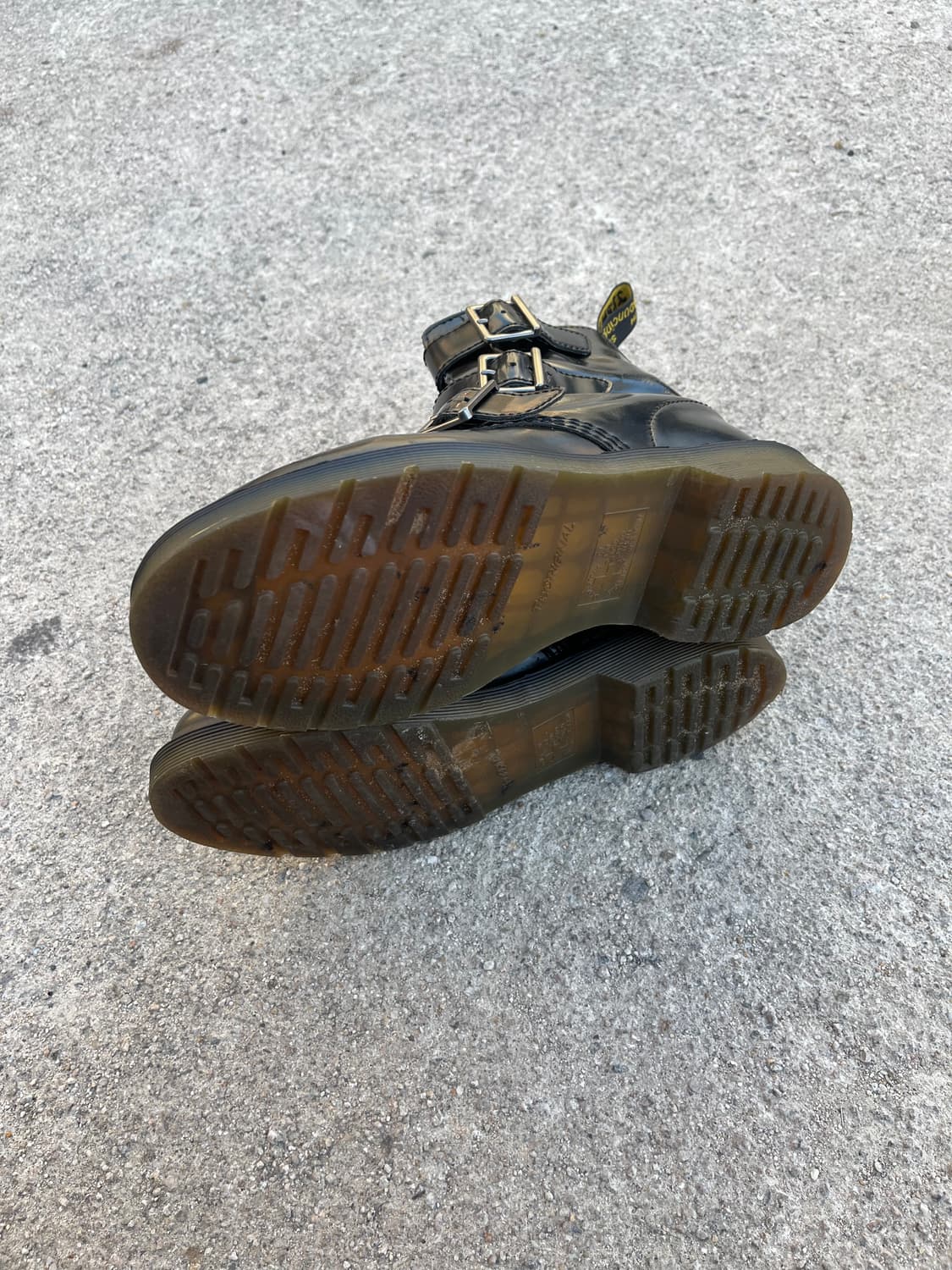 Dr.Martens 레더 스트랩 부츠 상품이미지4