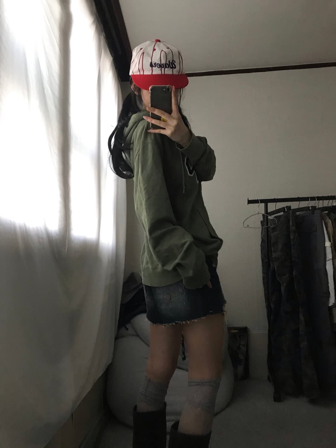 갭 카키 후드집업 상품이미지7